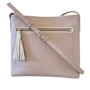 Kate Spade Chester Street Dessi Dusty Pink Leather Crossbody Bag